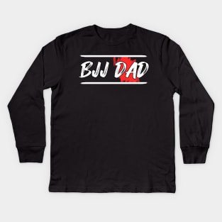 BJJ dad Kids Long Sleeve T-Shirt